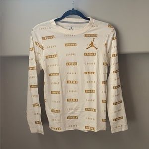 jordan long sleeve top